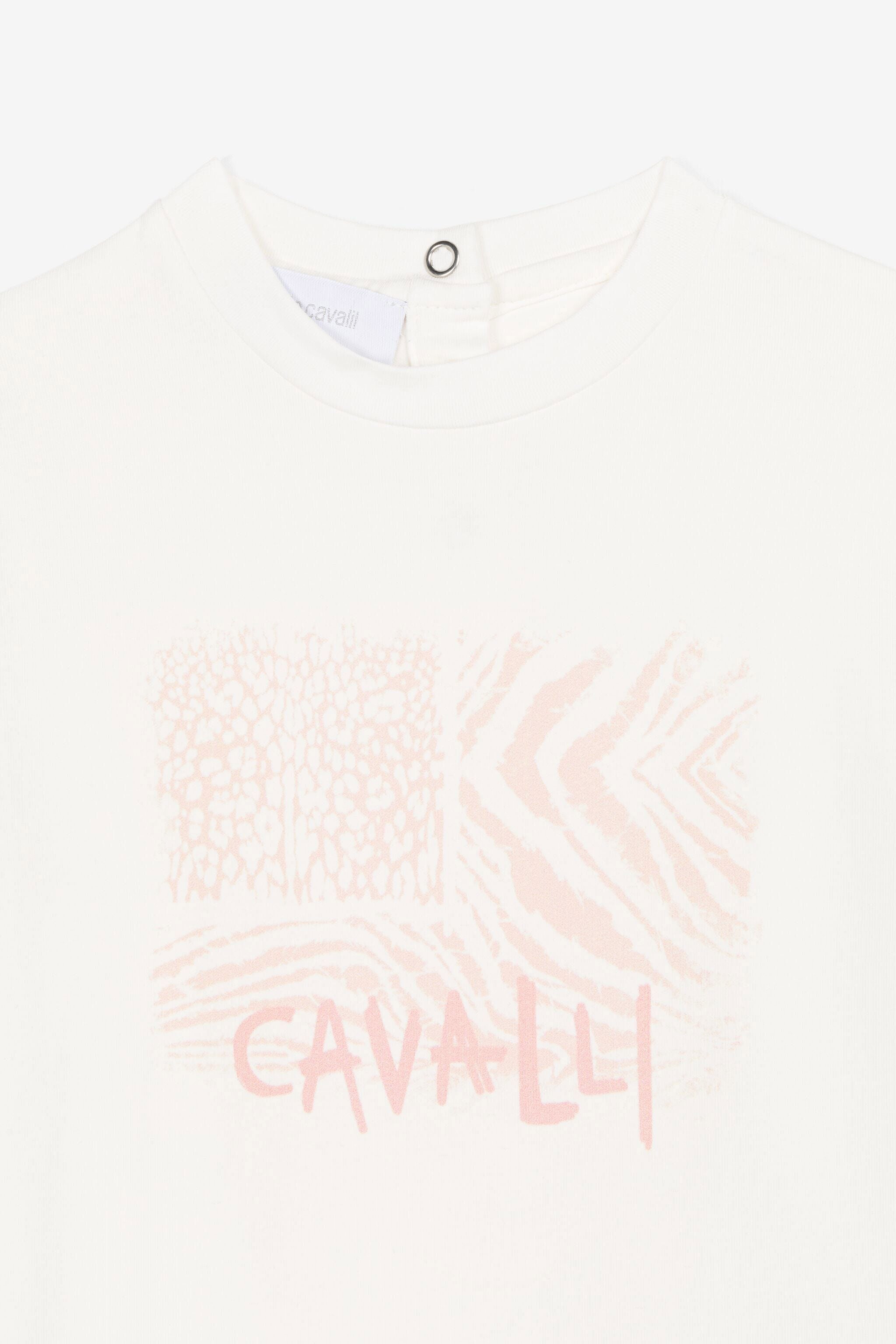 JU Animalier Patchwork-Print T-Shirt JU Animalier Patchwork-Print T-Shirt Pink OJT638-JV025