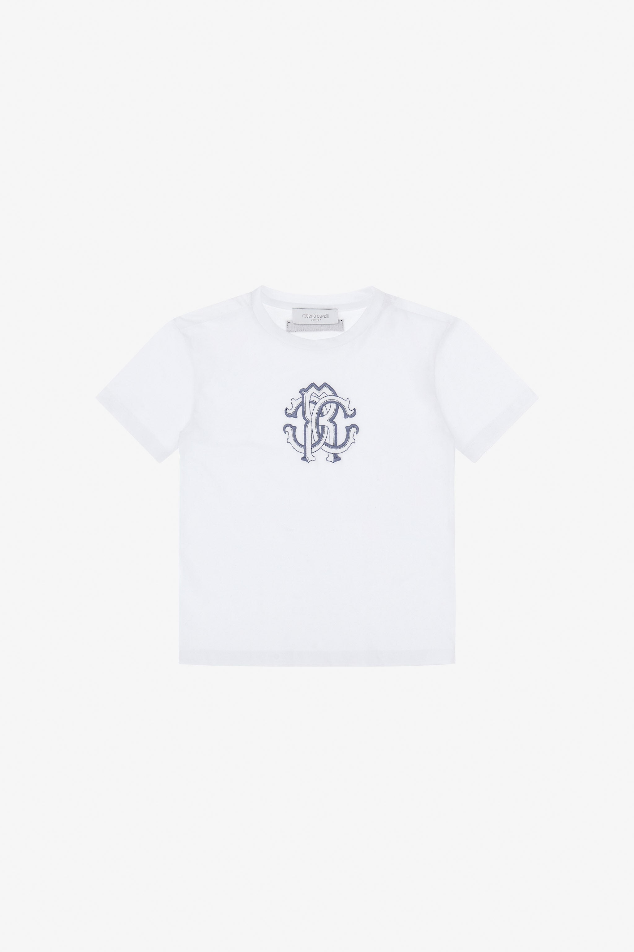 JU RC Logo-T-Shirt Weiß TJT60F-JD001