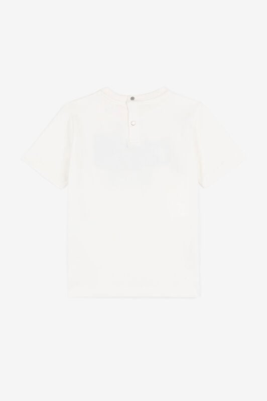 JU Logo-Embroidered T-Shirt JU Logo-Embroidered T-Shirt MILKY WHITE OJT674-ISA2J