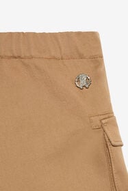 JU Cotton shorts BEIGE HAZELNUT VJT210-CE035