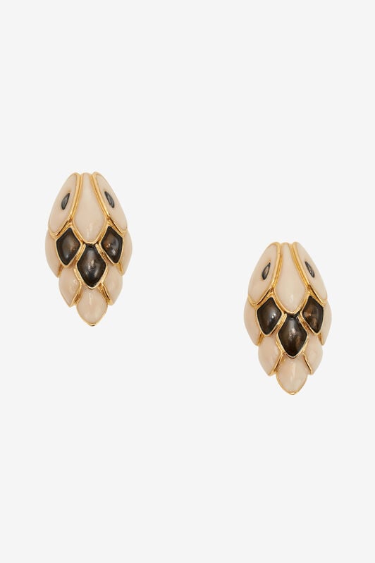 RC Snake clip-on earrings RC Snake clip-on earrings Black UKG020-AM021