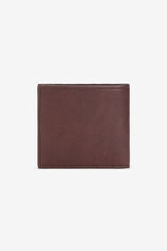 RC Cartera Cuadrada De Dos Pliegues Con Monograma RC Marrón VRA003-PGB00