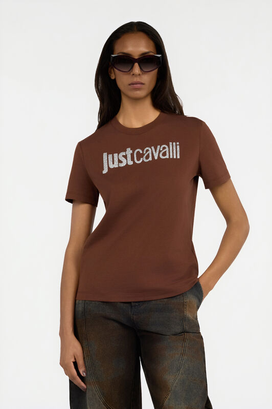 JC T-Shirt Marron JC T-Shirt Marron 747 BRUNETTE + 900 A VFT192-VF315