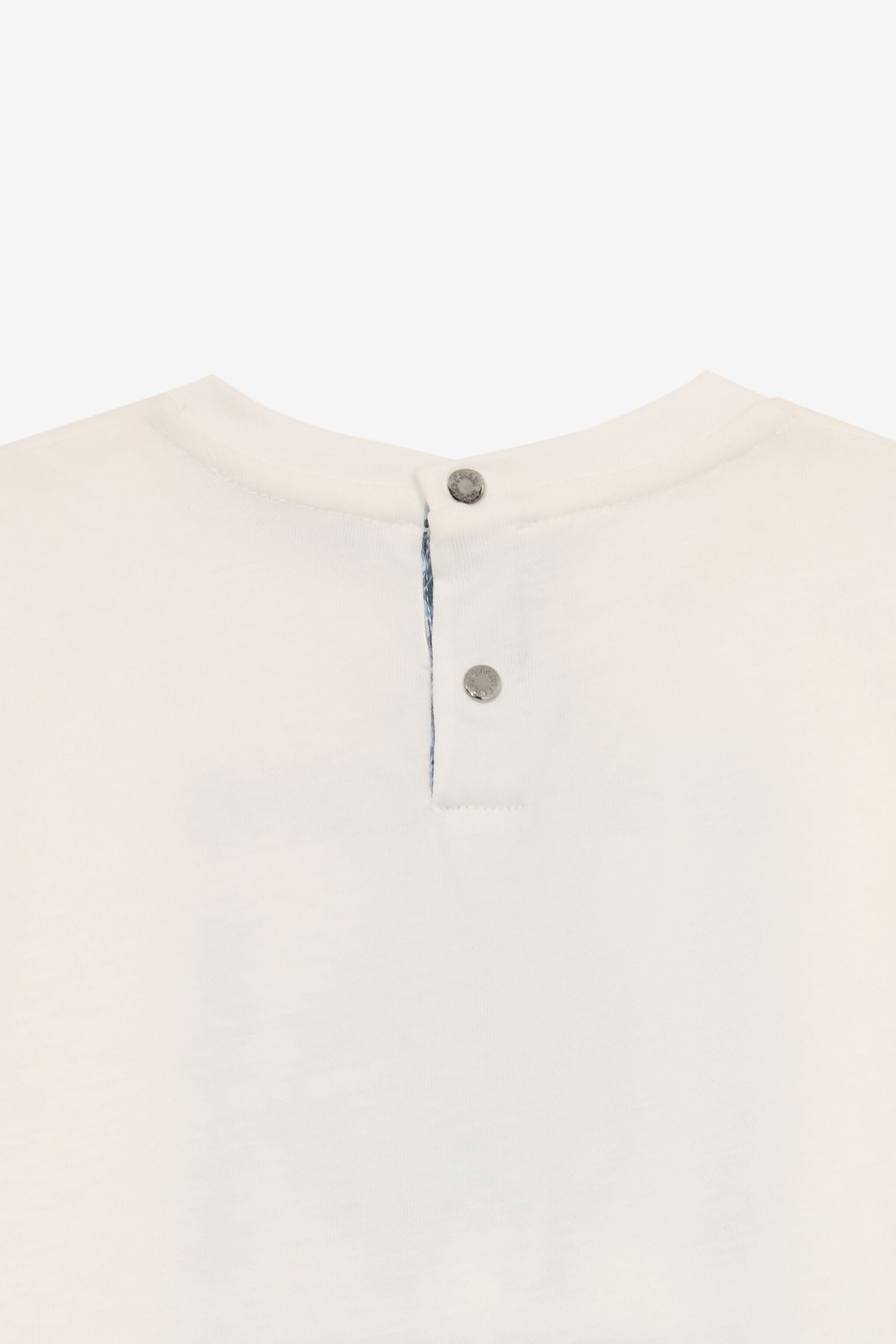 JU T-Shirt With Logo And RC Monogram JU T-Shirt With Logo And RC Monogram White UJT608-JD001