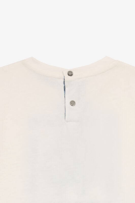 JU T-Shirt With Logo And RC Monogram JU T-Shirt With Logo And RC Monogram White UJT608-JD001