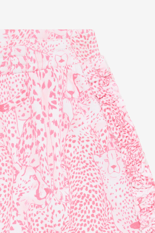 JU Cheetah Print Shorts PINK UJT26A-5OO37