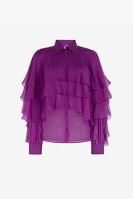 RC Hemd im Layering-Look Lila RKT702-XV005