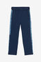 JU Pantalon De Sport Avec Bandes À Logo JU Pantalon De Sport Avec Bandes À Logo Bleu foncé UJT20D-CF050