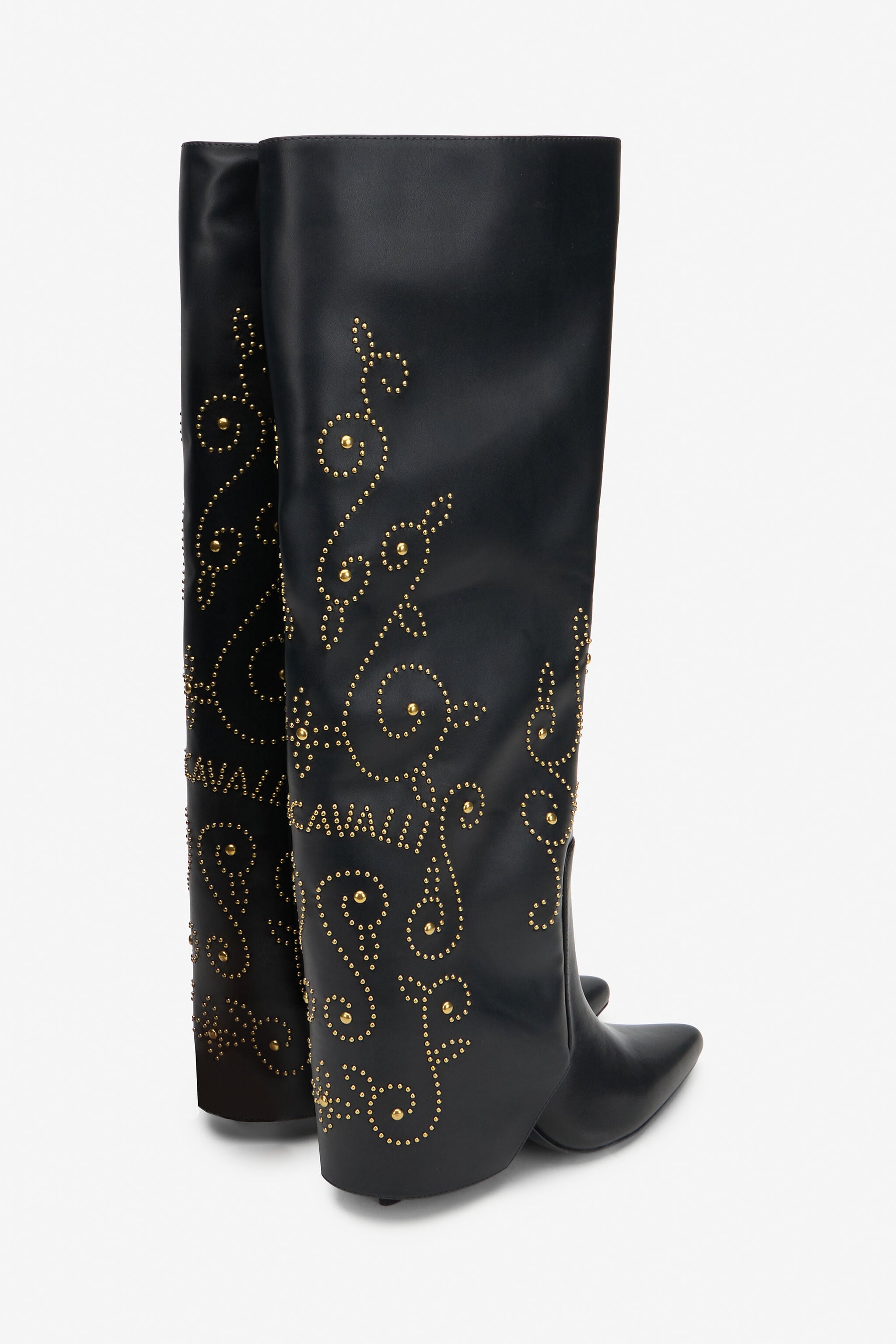 JC Black Studded Boots JC Black Studded Boots BLACK VFS092-VF620