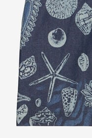 JU Miniskirt With Marine Print Dark blue UJJ300-DYO39