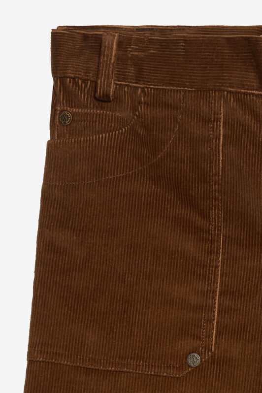 JU Corduroy Trousers JU Corduroy Trousers BROWN RUB XJT20X-VL039