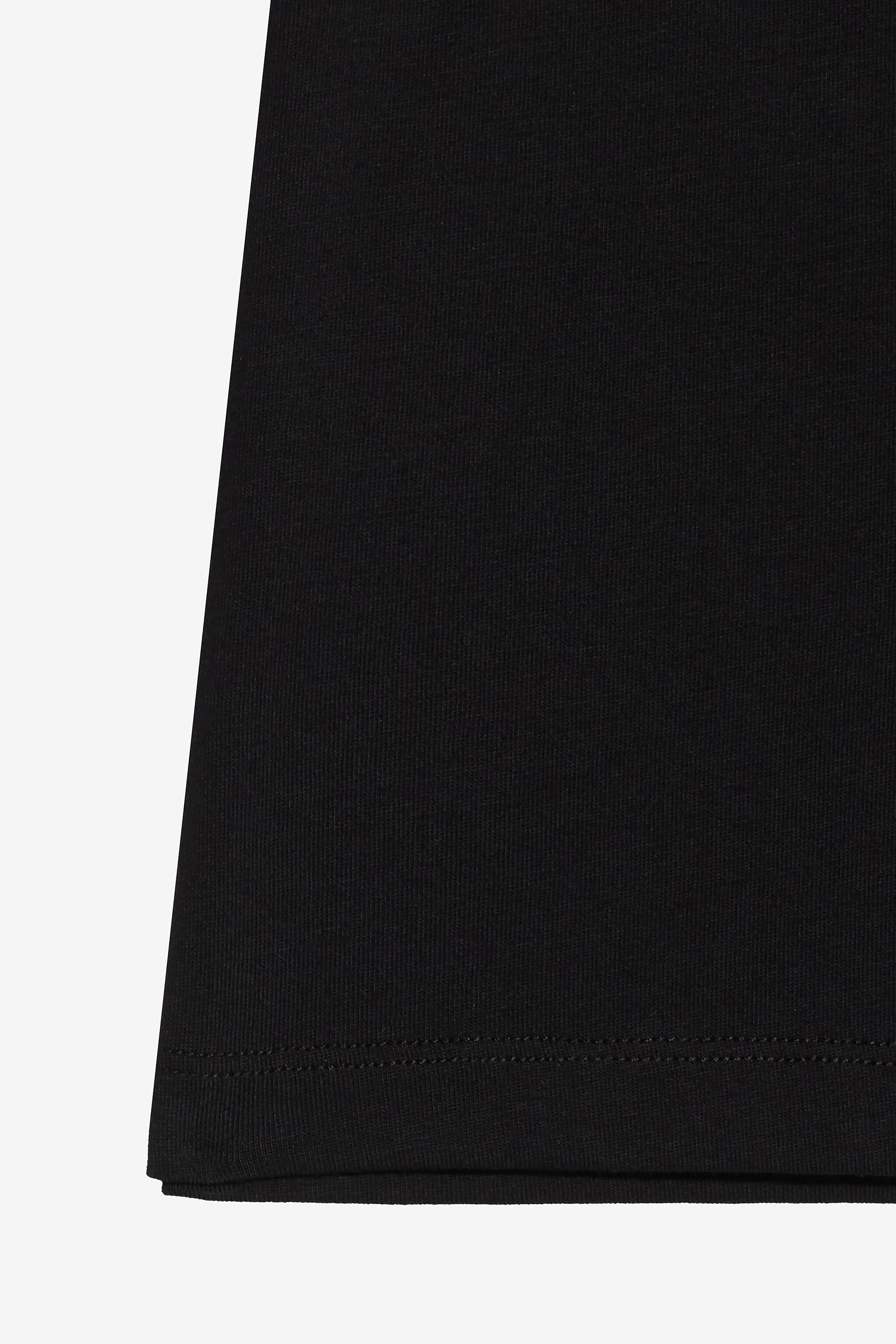JU T-Shirt Con Monogram RC E Logo Nero UJT60M-JD001