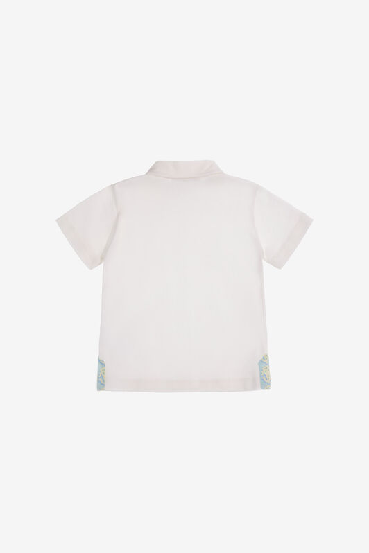 JU T-shirt con logo Bianco SJT608-JD001