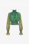 RC Baidera Print Silk Top RC Baidera Print Silk Top VERDE QKT600-CDF55