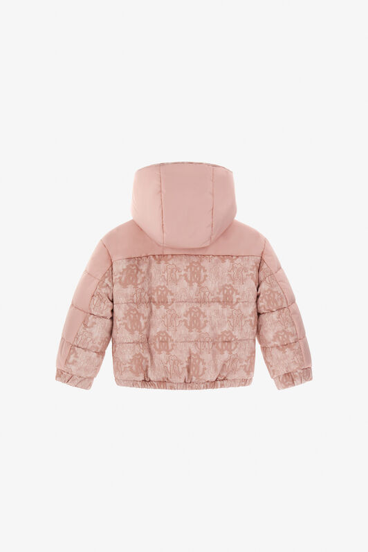 JU Blush Baroque Puffer Jacket Pink TJT42D-5RM07