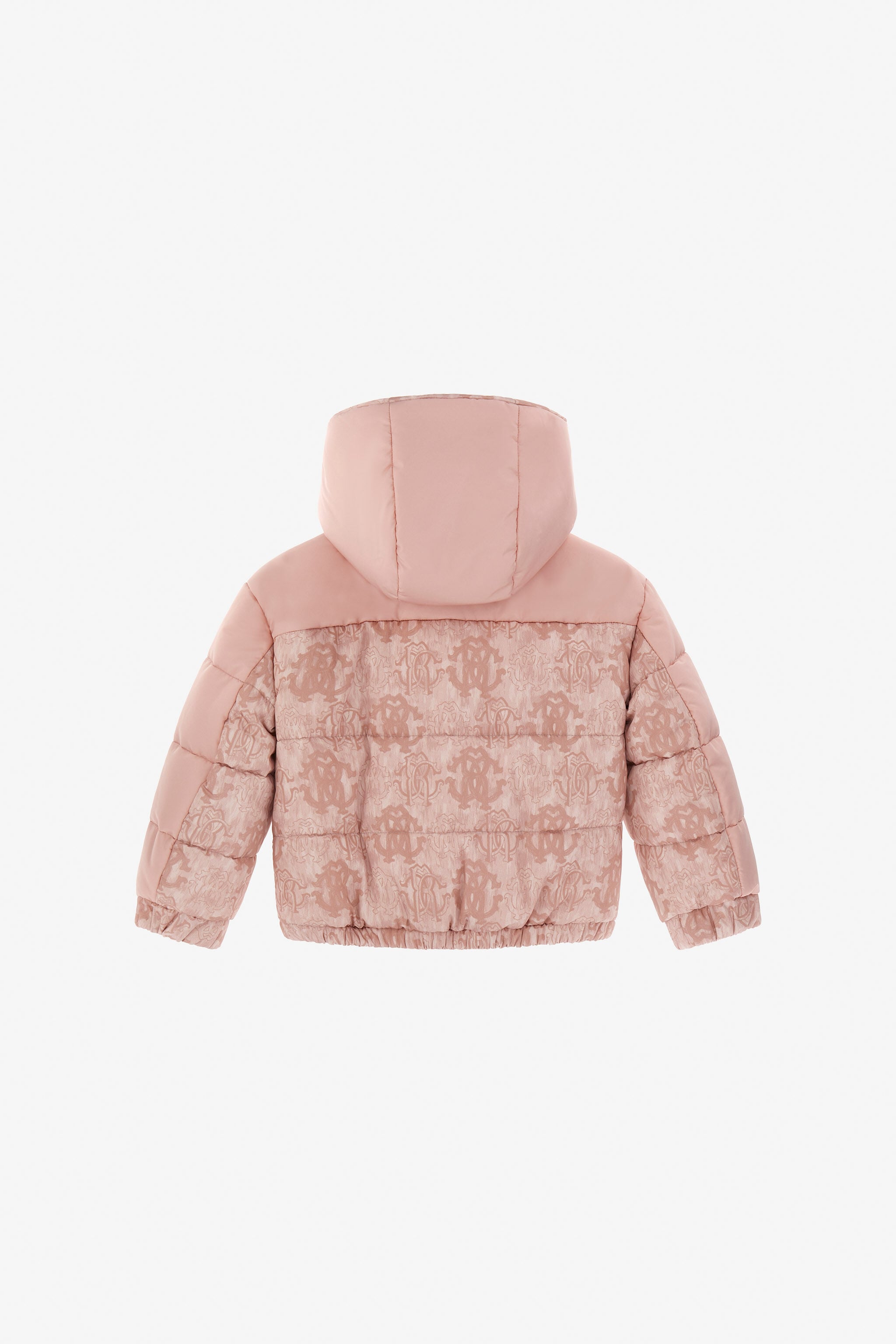 JU Blush Baroque Puffer Jacket Pink TJT42D-5RM07