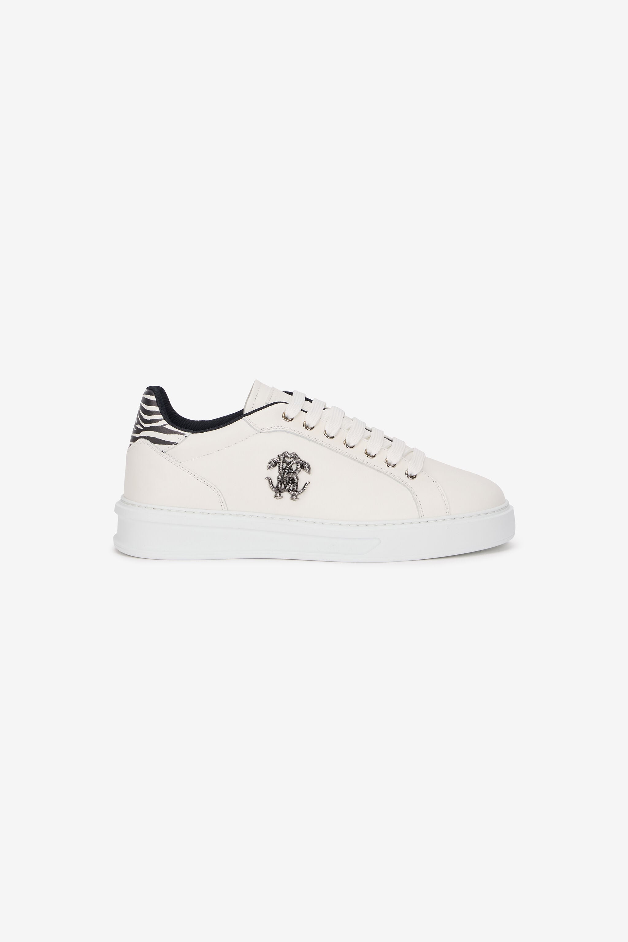 RC Sneakers With Zebra Insert RC Sneakers With Zebra Insert White URS060-PZA85