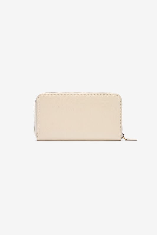 RC Leather Wallet with Monogram RC RC Leather Wallet with Monogram RC Ivory OOA00B-PZ015