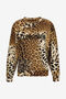 RC Jaguar Skin print sweatshirt RC Jaguar Skin print sweatshirt Light Brown SKT64A-2OG34