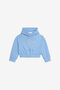 JU Sweat à capuche bleu ciel JU Sweat à capuche bleu ciel LIGHT BLUE WJT66F-CF050