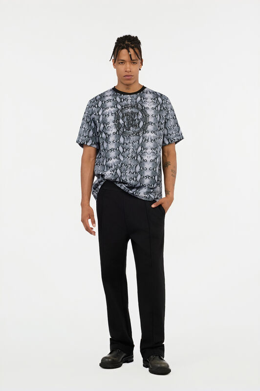 RC Python Print T-Shirt BLACK QOT62C-JFR25