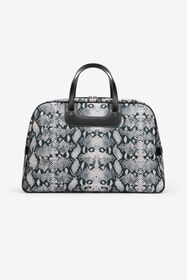 RC Python Print Top Handle Handbag PITONE ROB00B-5R007
