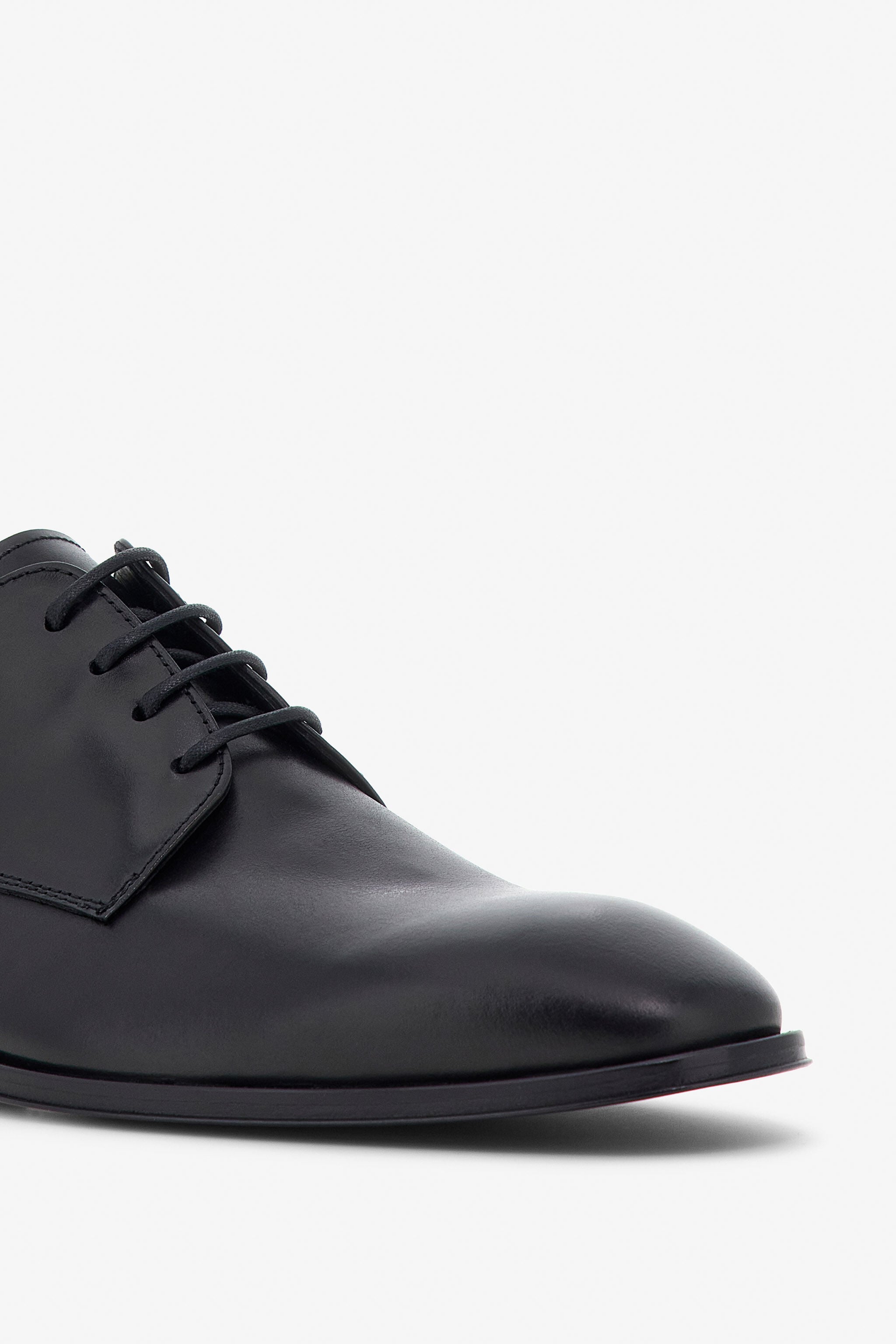 RC Black Leather Laced-Up Shoes RC Black Leather Laced-Up Shoes Black SRS011-PZA84
