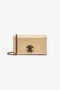 RC Cracked Leather Bag with Mirror Snake Monogram RC Cracked Leather Bag with Mirror Snake Monogram GOLD POB00C-PZO07