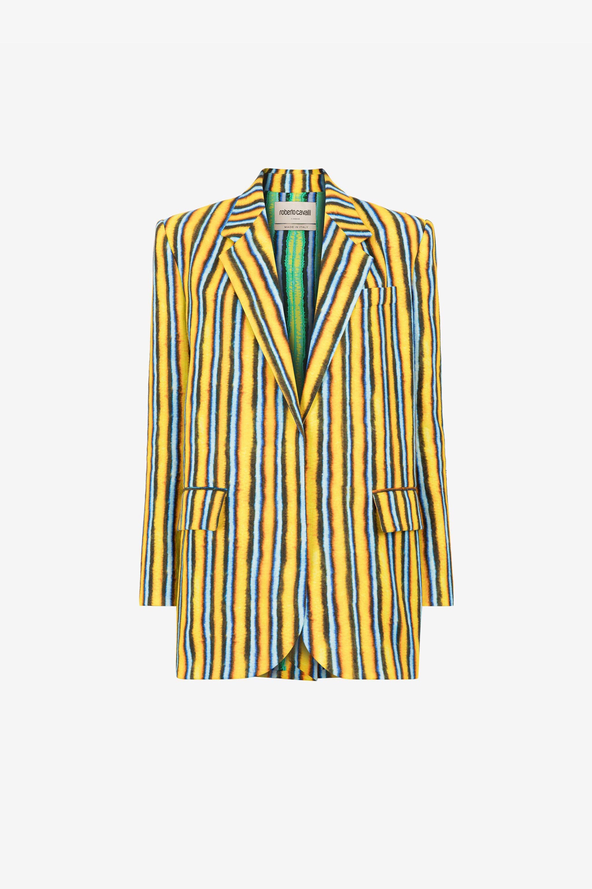 RC Chaqueta Estampado Baidera Amarillo QKT400-3HF55
