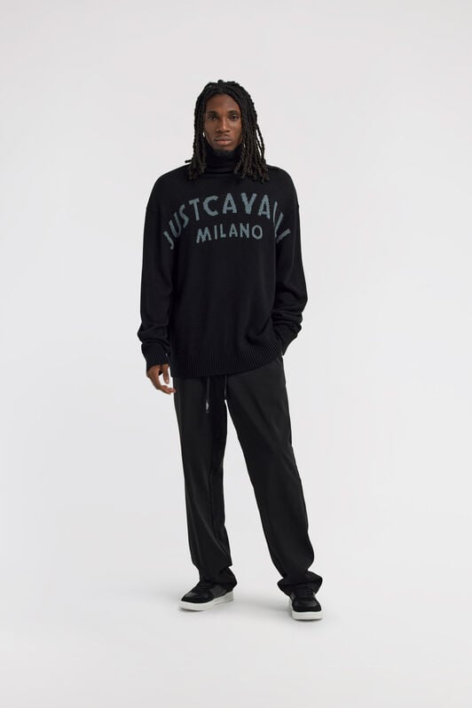 JC Just Cavalli Turtleneck sweater JC Just Cavalli Turtleneck sweater Black TFM006-TF026