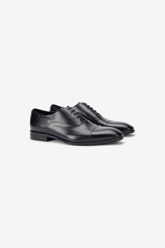 RC Derby Shoes Black Cap-Toe BLACK TOS00C-PZC15