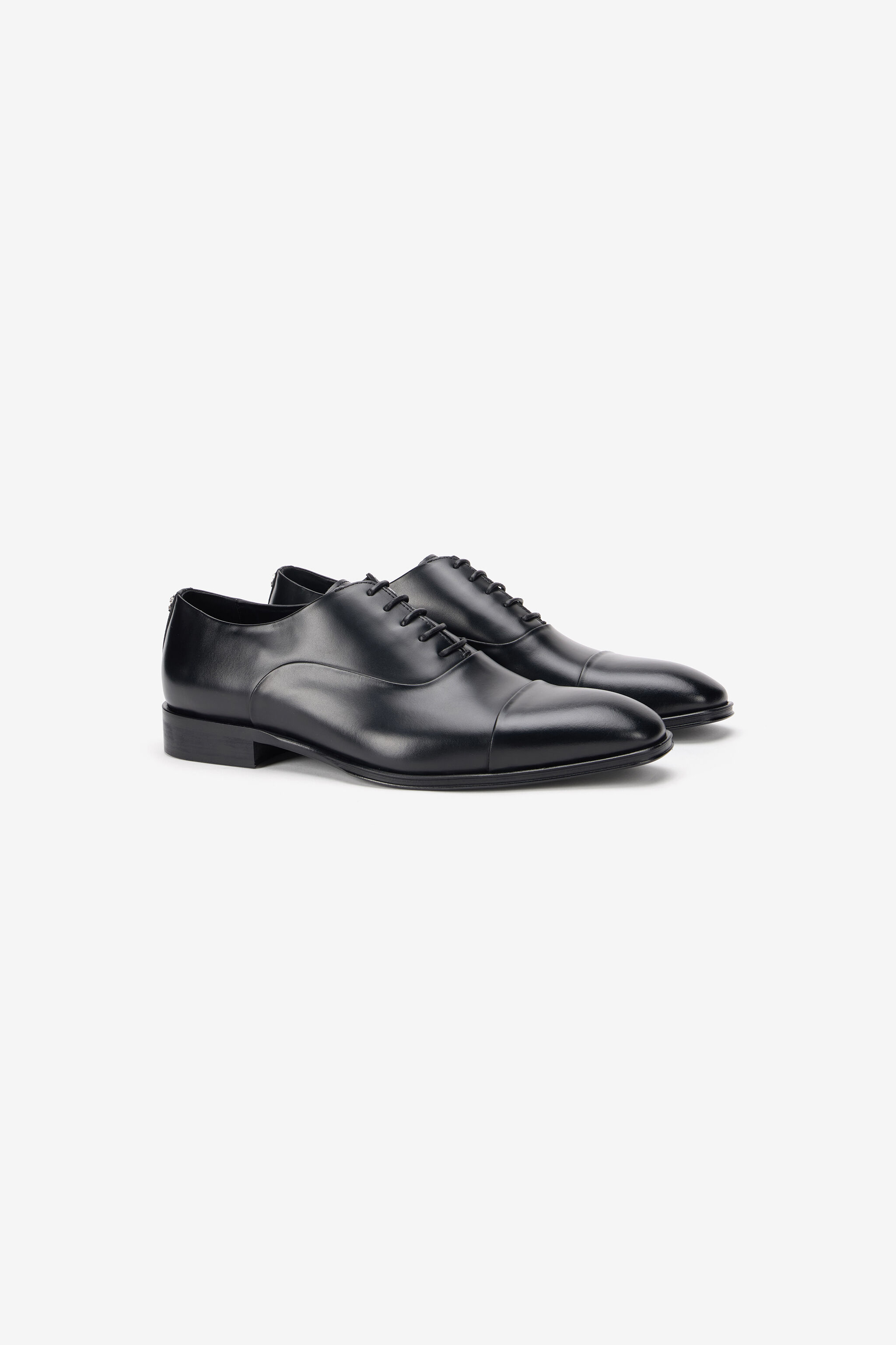 RC Derby Shoes Black Cap-Toe BLACK TOS00C-PZC15