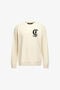 JC Just Cavalli Sweatshirt JC Just Cavalli Sweatshirt Elfenbein TFT061-TF078