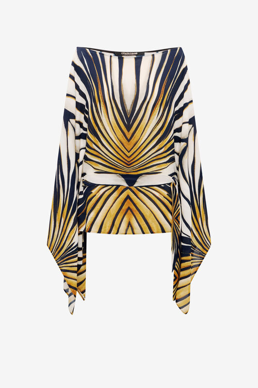 RC Ray Of Gold Print Kaftan Gold TKT725-7HM33