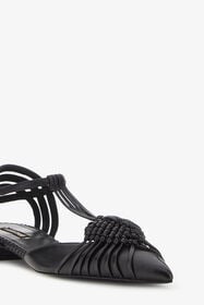 RC Ballerine con intreccio Nero SWS101-PZ899