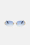 RC Runde, randlose Sonnenbrille SHINY ROSE GOLD B VALD15-ID254