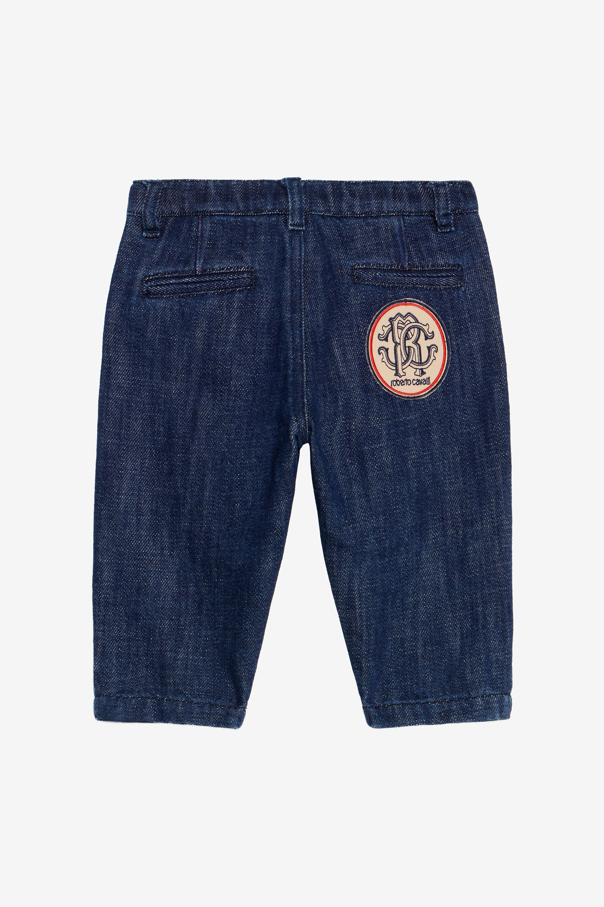 JU Vaqueros Azules para Niño con Parche Monogram RC JU Vaqueros Azules para Niño con Parche Monogram RC MEDIUM BLUE VJJ200-DS016