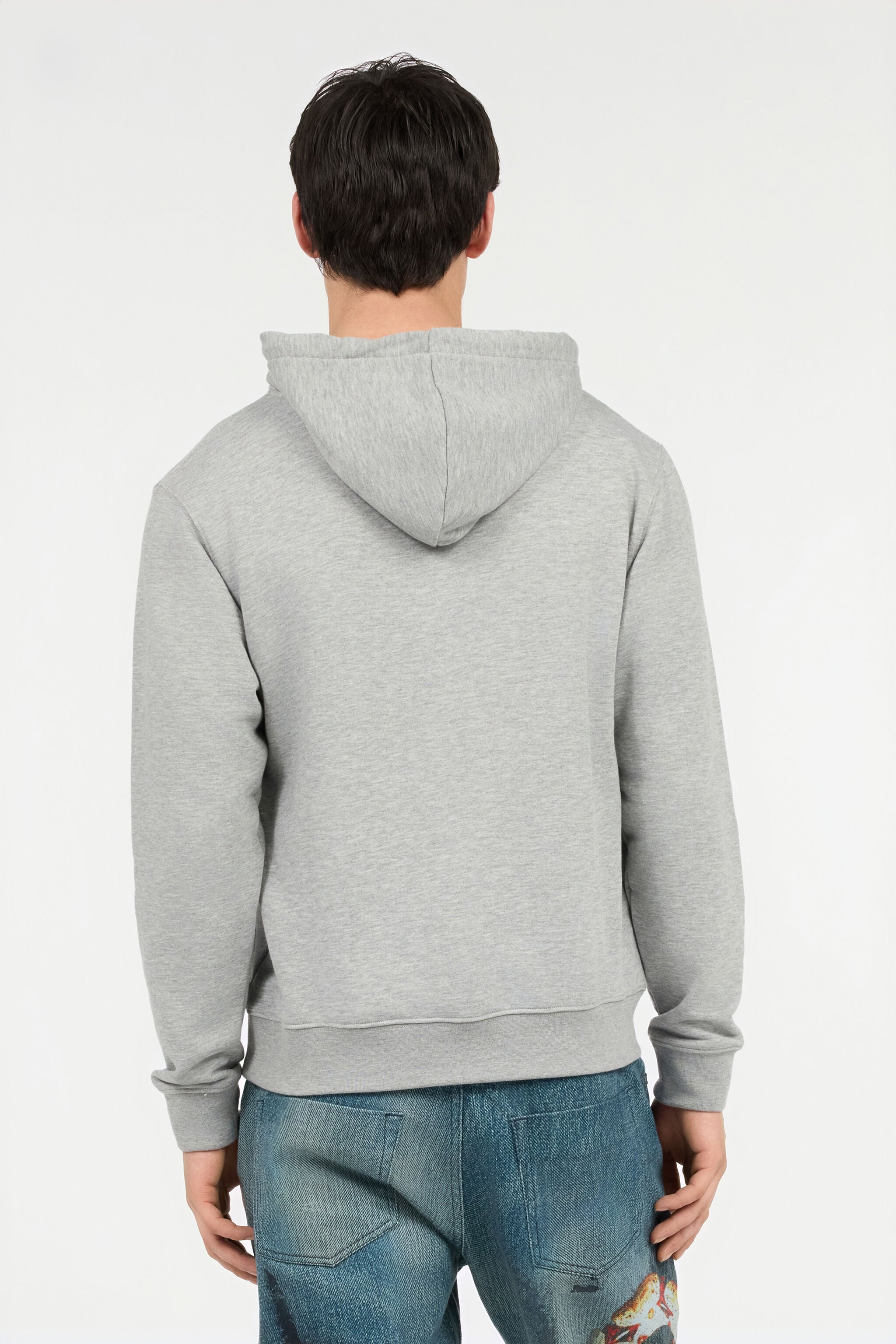 RC Graues Sweatshirt Mit Jaguar Und Blitz RC Graues Sweatshirt Mit Jaguar Und Blitz GREY POT69B-CF052
