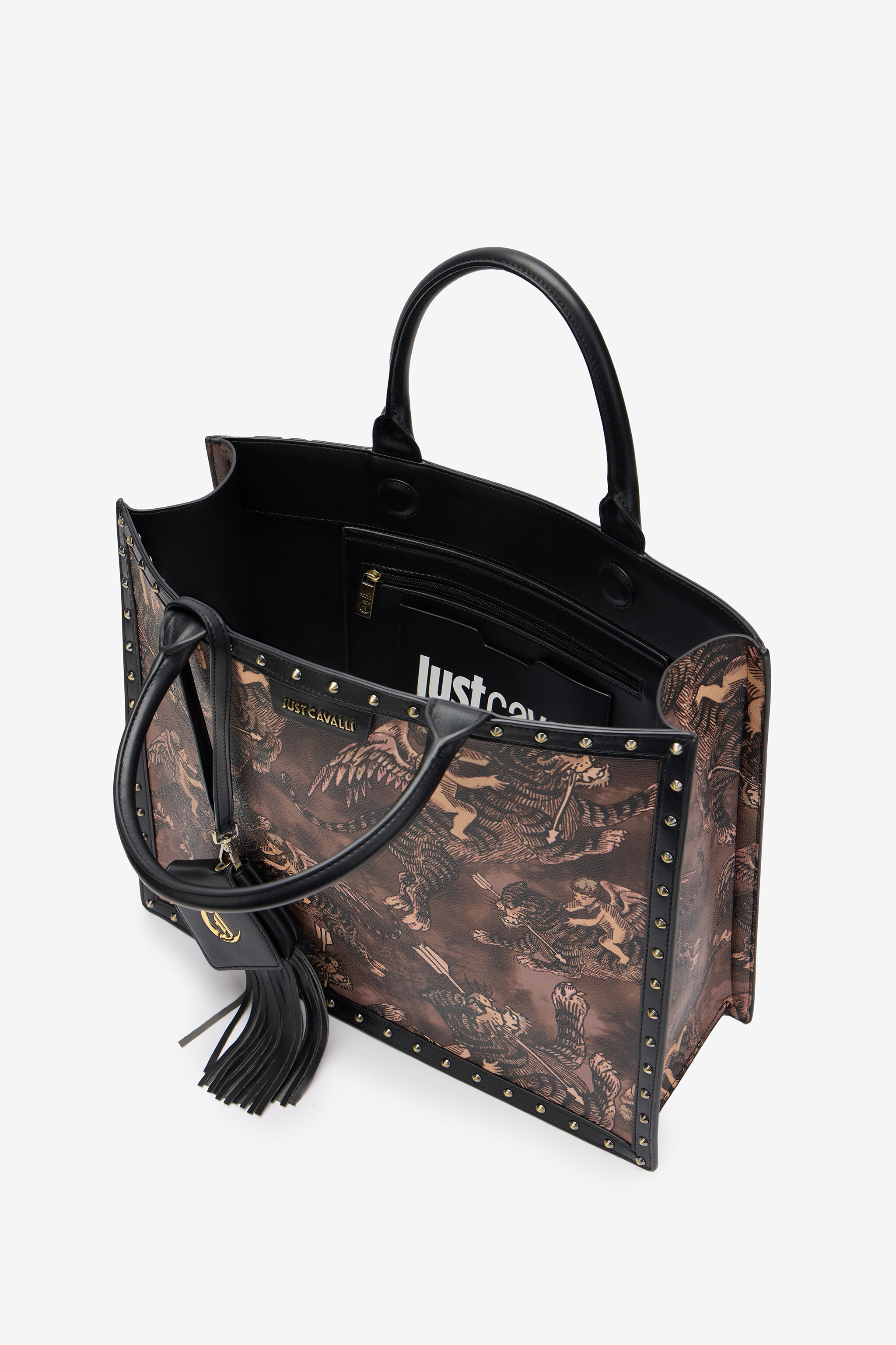 JC Borsa shopping con borchie JC Borsa shopping con borchie Marron SFB183-SF678