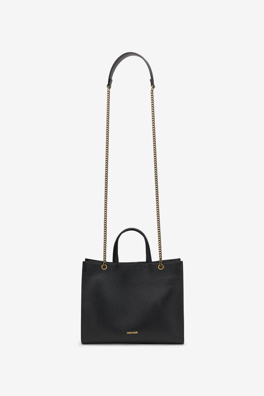 RC Black Leather Monogram RC Shoulder Bag RC Black Leather Monogram RC Shoulder Bag BLACK ROB00K-PZ098