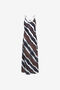 RC Animalier print slip dress Dark brown/White RKT127-4QH05