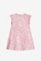 JU Robe En Coton Avec Guépards Et Cheetah Skin PINK UJT113-JFO37