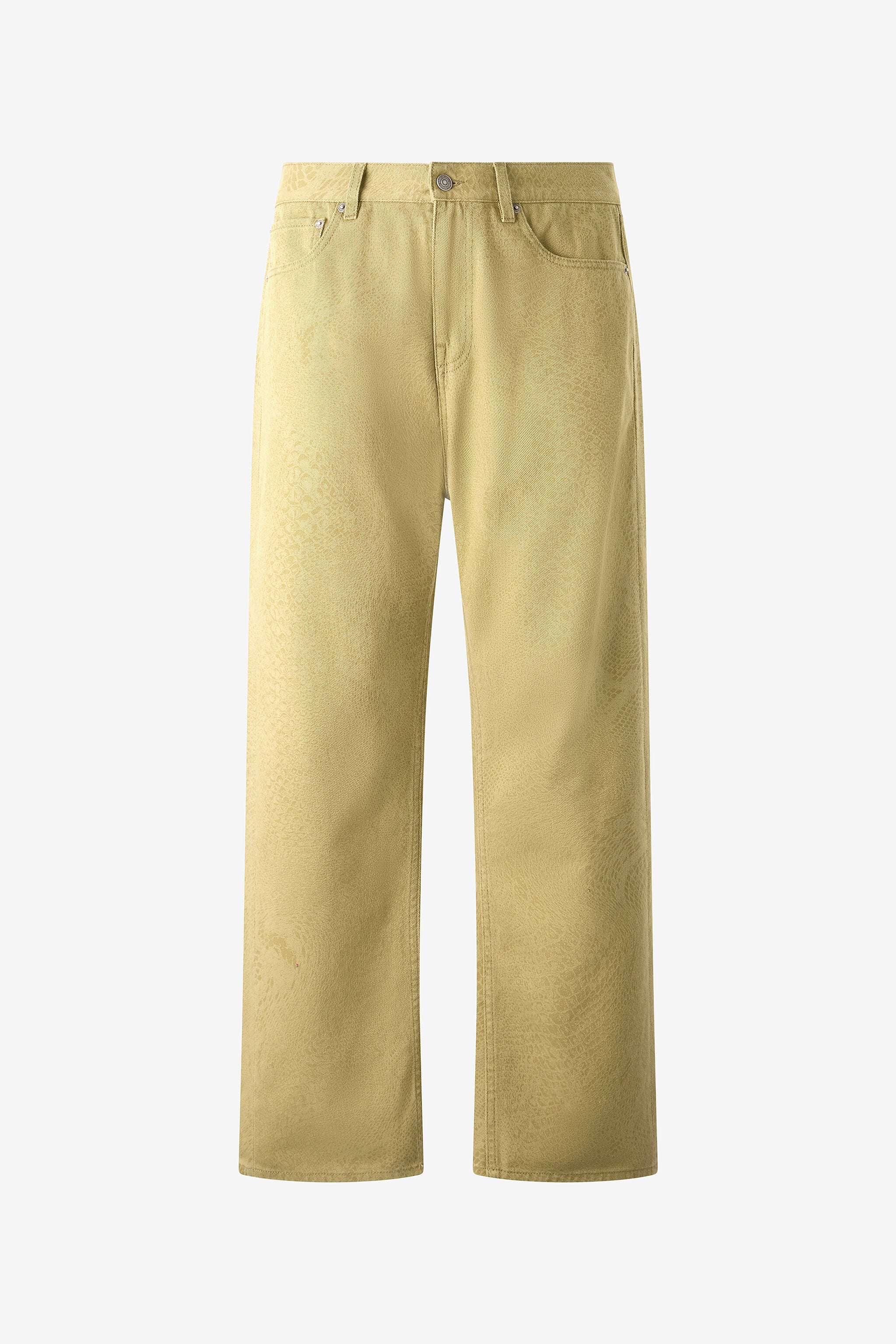 RC Python-Print Five-Pocket Pants RC Python-Print Five-Pocket Pants Light Brown URJ206-4NN53