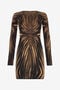 RC Mini-Robe À Imprimé Ray Of Gold RC Mini-Robe À Imprimé Ray Of Gold Or RWM108-MI150