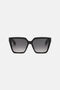 RC Wide and femenine sunglasses SHINY BLACK VALD10-ID248