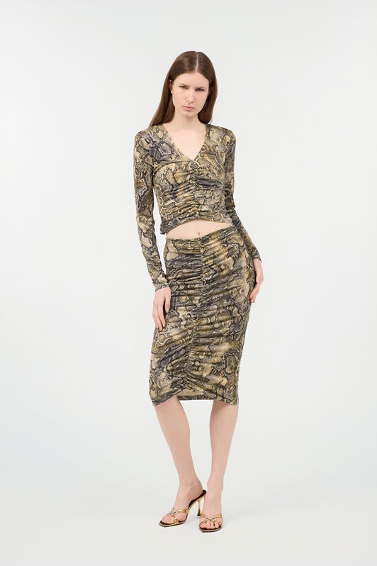 JC Top With Python Print JC Top With Python Print CORTECCIA UFT136-UF190