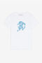 JU RC Monogram-Print Cotton T-Shirt White RJT639-JD001