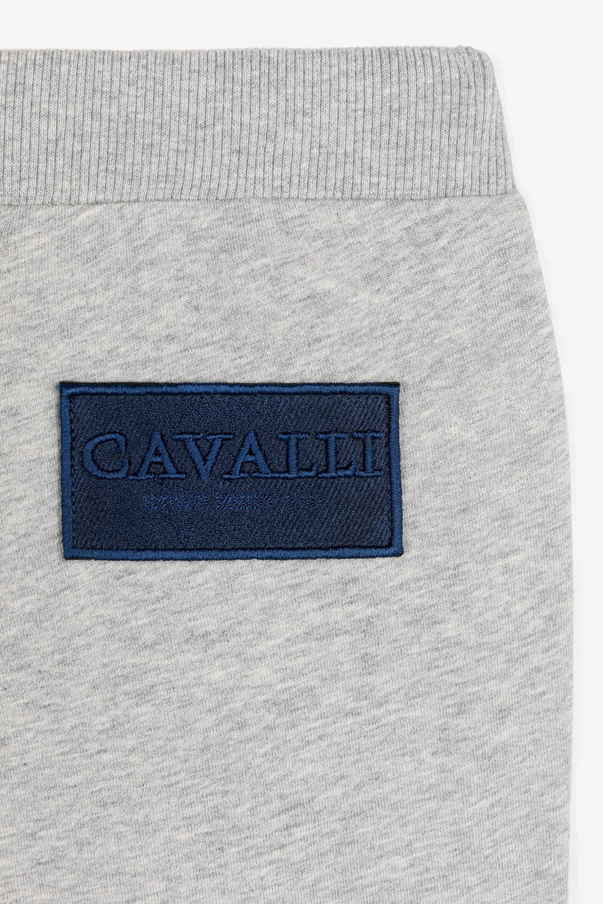 JU Logo-Appliqué Sweatpants JU Logo-Appliqué Sweatpants Gray PJT209-CF050
