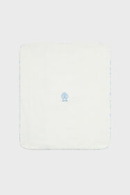 JU Blanket With RC Monogram On The Front Light blue UJT800-JD001