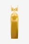 RC Robe longue en satin doré RC Robe longue en satin doré LIGHT GOLD WKW023-LL031